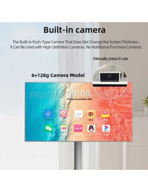 Populaire 21.5 pouces Portable Smart Tv écran tactile Android 12 confé