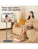 Smart TV Portable 27 pouces, caméra intégrée Android 13, écran tactile