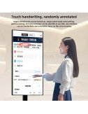 Grand écran tactile 32 pouces, Android Smart TV, dispositif de diffusi