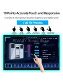 Écran tactile 10.1 pouces, moulage sans fil, montable au mur, moniteur