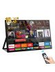 Moniteur Portable Smart TV écran tactile 18.5 pouces FHD Google divertissement Zoom interactif pour film de bureau intérieur lég