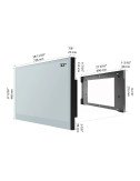 Souria 32 pouces miroir intelligent télévision étanche pour hôtel sall