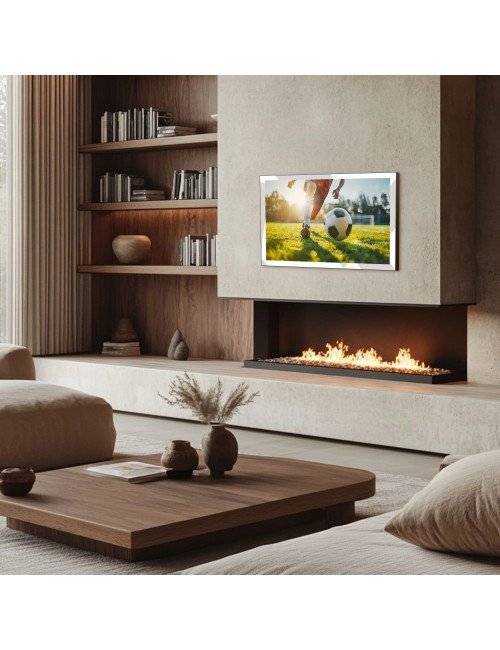 Souria 31.5 pouces Google TV miroir intelligent 4K écran étanche TV DT