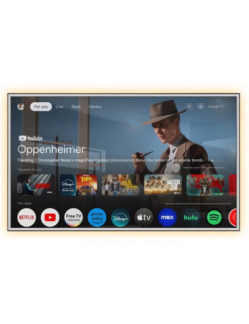 TV intelligente avec miroir de courtoisie moderne avec 4K Ultra HD Sou