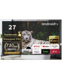 Soulaca-Smart Mirror TV, écran tactile HD 1080P, WiFi intégré, Bluetoo