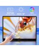Moniteur TV portable tactile 2K de 10,5 pouces pour films, soirées à domicile, bureau, entreprise – Léger, haute définition, sat