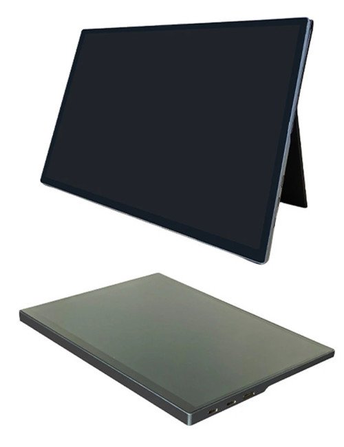 Moniteur TV portable tactile 2K de 10,5 pouces pour films, soirées à d
