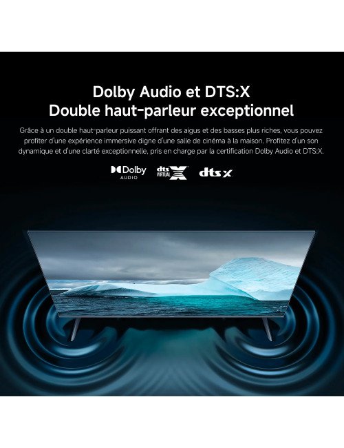 Officiel Xiaomi TV F Pro 50 2026 | Écran QLED 4K lumineux avec technol