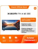 Officiel Xiaomi TV A 65 2025 | Qualité d'image 4K ultra haute résoluti