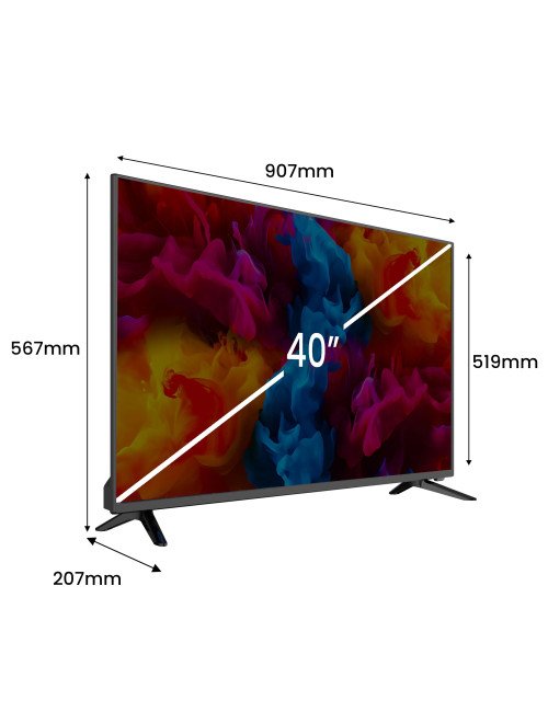 TV LED Kiano Slim TV 40" | Téléviseur matriciel LED Full HD 1080p FHD