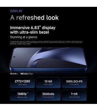Smartphone Xiaomi 17T Pro 5G 12 Go 256 Go 512 Go 1 To, MediaTek Dimens