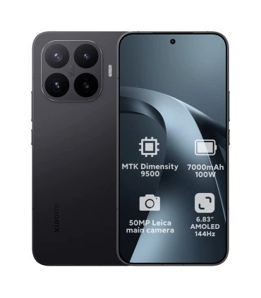 Smartphone Xiaomi 17T Pro 5G 12 Go 256 Go 512 Go 1 To, MediaTek Dimens