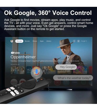 Boîtier TV intelligent Xiaomi TV Box S 3ème génération 4K Ultra HD 32 