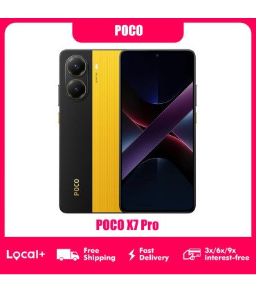 POCO X7 Pro 5G NFC 256 Go 12 Go 512 Go Dimensity 8400-Ultra Écran 6,67