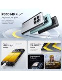 Smartphone POCO M8 Pro 5G 8 Go 256 Go 12 Go 512 Go NFC Batterie 6500 m