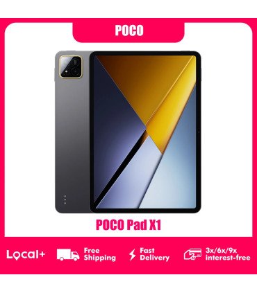 Tablette POCO Pad X1 8 Go 512 Go 11'' 144 Hz Wi-Fi 6E 8850 mAh