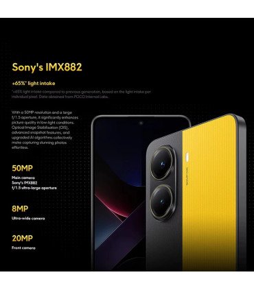 POCO X7 Pro 5G NFC 256 Go 12 Go 512 Go Dimensity 8400-Ultra Écran 6,67