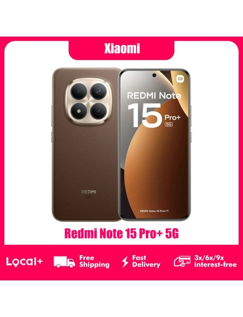 Smartphone Xiaomi Redmi Note 15 Pro Plus 5G 8 Go 256 Go 12 Go 512 Go N