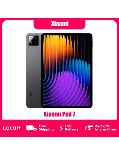 Tablette Xiaomi Pad 7 11,2'' 144Hz Wi-Fi 6E 8 Go/256 Go 12 Go/256 Go 8
