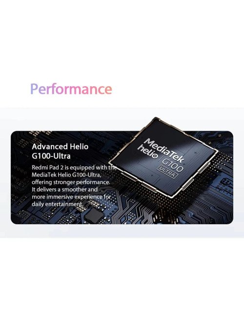 Tablette PC Xiaomi Redmi Pad 2 4 Go/128 Go 6 Go/128 Go 8 Go/256 Go Bat