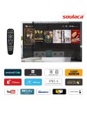 Soulaca-SmartTV étanche miroir, 22 pouces, 1080P HD, panneau intégré, 